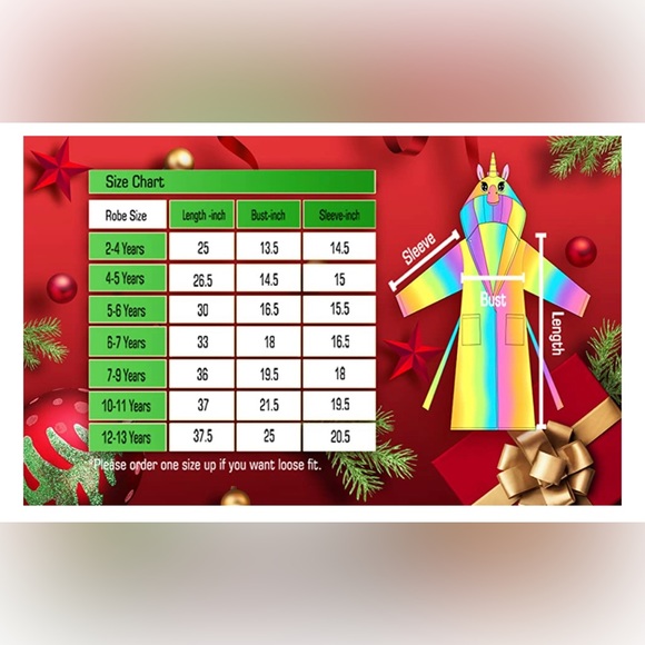 NWT Doctor Unicorn Bright Purple Size 7-9 Years Bath Sleep Robe - Picture 8 of 10